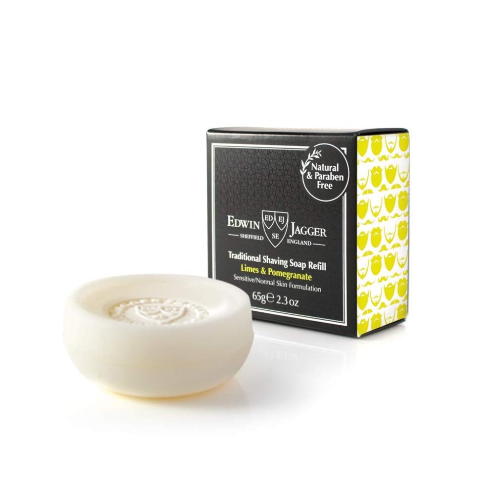 Edwin Jagger Shaving Soap Refill -Lime Pomegranate
